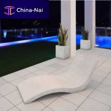 Contemporary sun lounger HARMONYconcretegarden