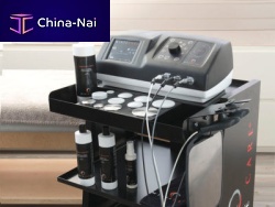 Tecar therapy unit T-Plus trolley-mounted