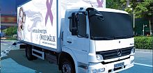 Mammography mobile radiology room