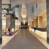 Metal textile membrane PARALLELS WAVYceiling