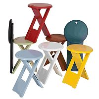 Contemporary stool BANKOTTEwoodenwooden basedouble