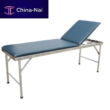 Manual examination table BES-HB059fixed-heightwith adjustable backresttilting