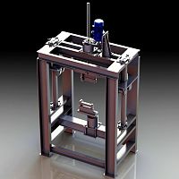 Bar threading machine