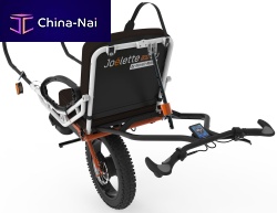 Hiking wheelchair eMotionelectricall-terrainwith legrest