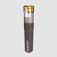 Conical dental implant GoDirecttitaniumone-piece