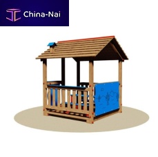 Playground playhouse NEVADAgardenfloor-mounted
