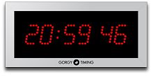 Airport clock LEDI® REVERSO 5.Sdigitalquartz