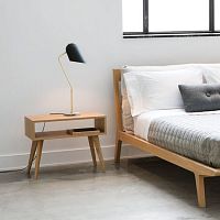 Bedside table lamp aluminumbrasssteel