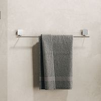1-bar towel rack Topazwall-mountedmetalblack