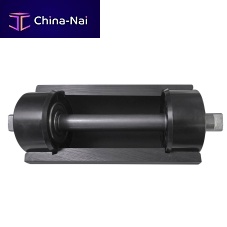 Slip-on conveyor roller plasticwear-resistant