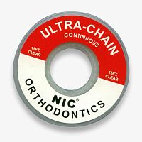 Chain orthodontic elastic