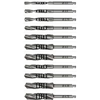 Dental implantology drill bit stainless steelmarking