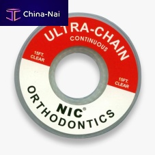 Chain orthodontic elastic