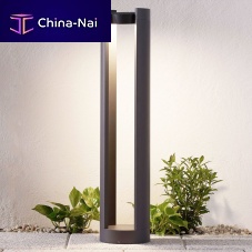 Garden bollard light DYLENurbancontemporarycast aluminum