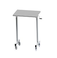 Stainless steel instrument table