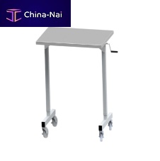 Stainless steel instrument table