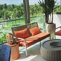 Contemporary sofa Bora Boraoutdoorfabriccustomizable color