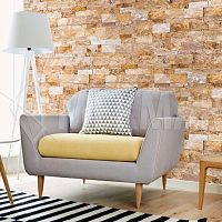 Travertine wall cladding panel 352indoortextureddecorative