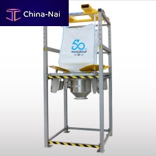 FIBC bag unloader SBB-HFF seriesfor the food industryfor heavy-duty applicationsconstruction