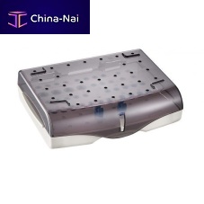 Dental instrument sterilization tray 1590plasticstainless steel