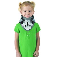 Rigid cervical collar MalibuC4with tracheostomy openingwith chin rest