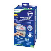 Plastic vomit bag DR HELEWA
