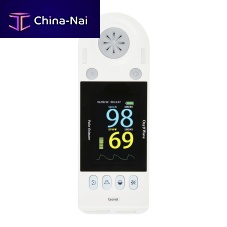 Hand-held pulse oximeter Oxy9Wavemedicalbattery-poweredwith separate sensor