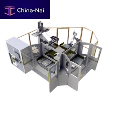 Pick-and-place robotic cell SYNDY testassemblywiring