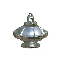 Diaphragm pulsation damper PD608hydraulicstainless steelsteel