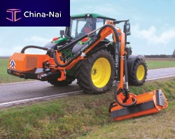 Tractor-mounted mower LEADER GP seriesfor runway