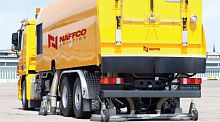 Rubber removal cleaning machine Optimus seriesfor airport runwaytruck-mountedwater-jet