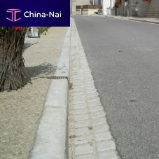 Paved drainage channel CASEPconcretefor public spacesbeige