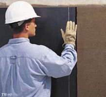 Roof waterproofing membrane TAMKO TW-60adhesivebituminous