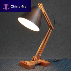 Table lamp KIBIKmetalwoodencontemporary