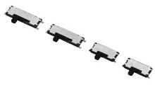 Slide switch single-poleelectromechanical