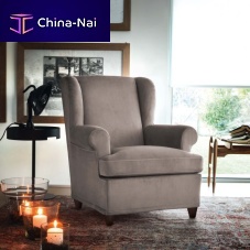 Traditional armchair CELESTEsynthetic leatherfabric