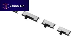 Slide switch single-poleelectromechanical