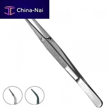 Dental tweezers 64-479-150graspingreusablebent