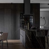 Contemporary kitchen 202101wood veneeroaklacquered MDF