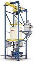 Bulk material bag unloader BFF, BFC seriesautomatic