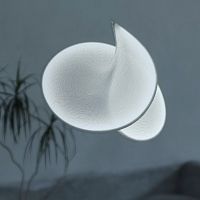 Pendant lamp LLLL.01aluminumfabricoriginal design