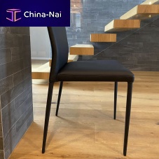 Contemporary chair FUSIONindoorleatherleather base