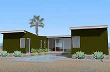 Prefab house DESERT HOT SPRINGSeco-friendlymodularcontemporary