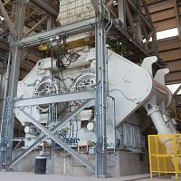 High-pressure mill HRCrollerhorizontalwaste