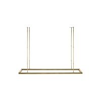 Hanging light fixture STAGGER LEDlinearrectangular