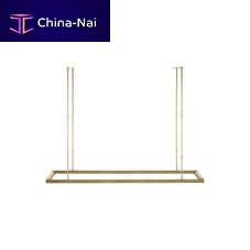 Hanging light fixture STAGGER LEDlinearrectangular