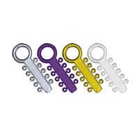 Orthodontic elastic V-Ties