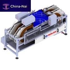 Water washing machine automaticfor the food industryhigh-speed