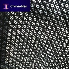 Carbon fiber-reinforced mesh