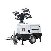Mobile light tower LEDdiesel enginetrailer-mount